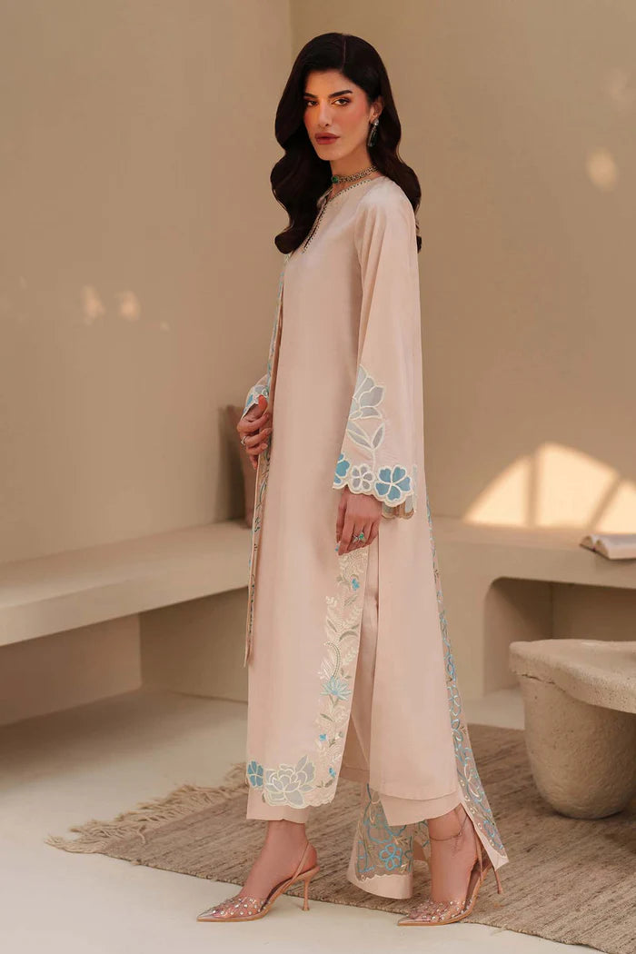 Zarif Exclusive Tabeer the Silk Edit Unstitched Collection 2026 | 02 FLORIELLE - Mirha Fashion