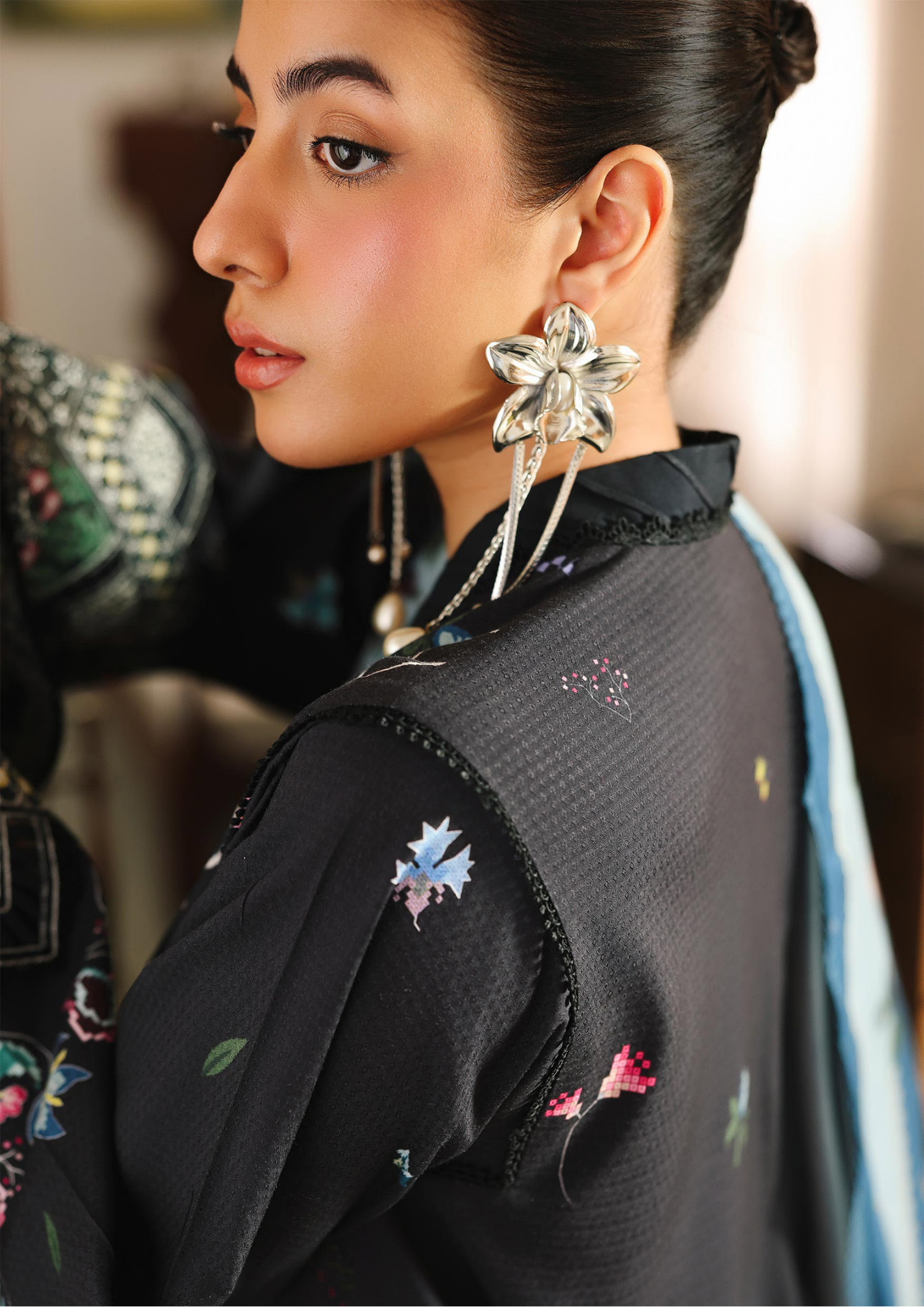 Qalamkar Qprints Winter 3PCS Unstitched Collection 2025 QW 06 B | Skye