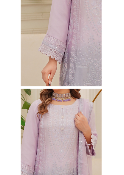 Agha Noor Silk Ready to Wear Collection Nov-2025 | Light Purple