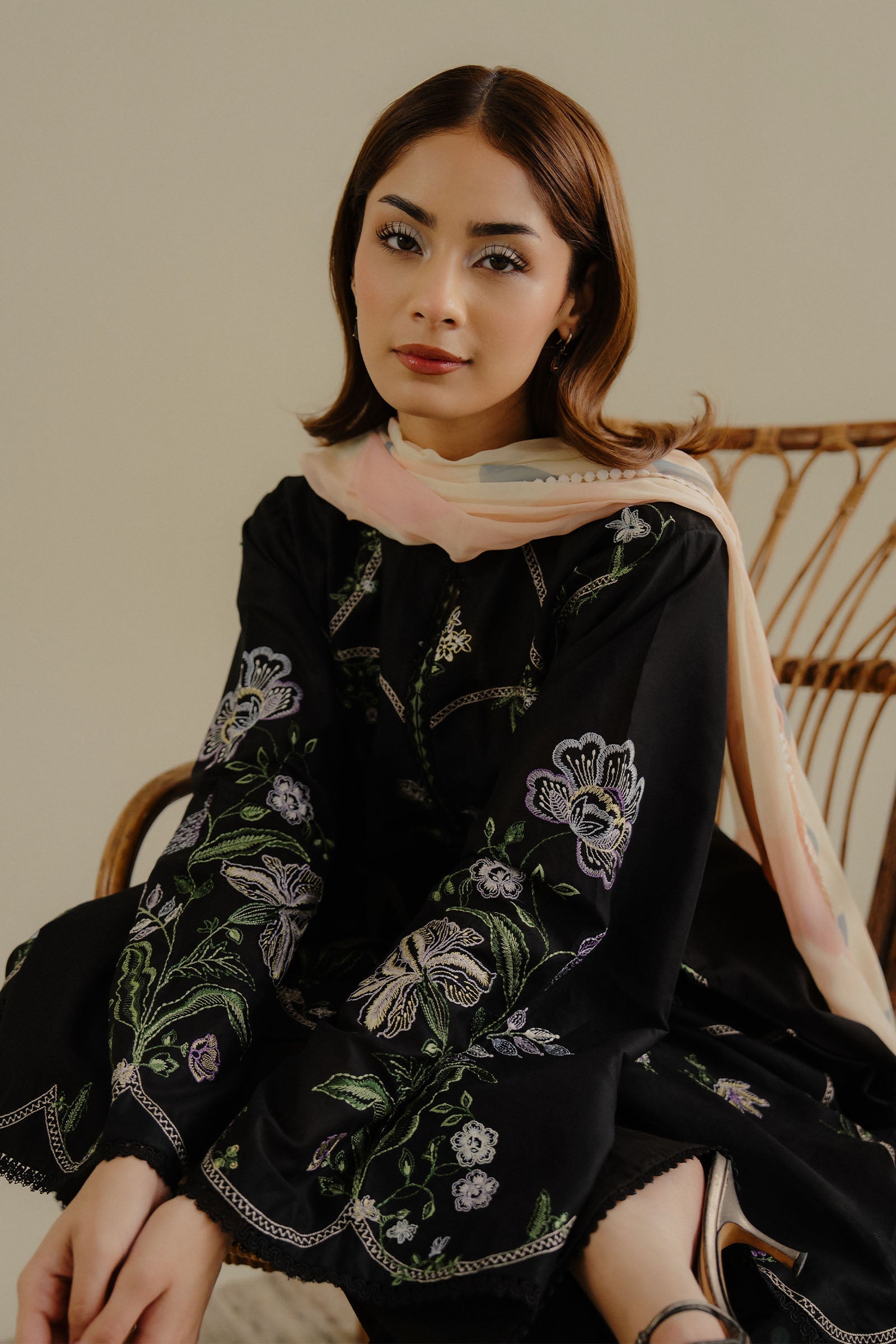 Coco Lawn Drop 2 Embroidered Eid Collection 2025 | Tara-8A