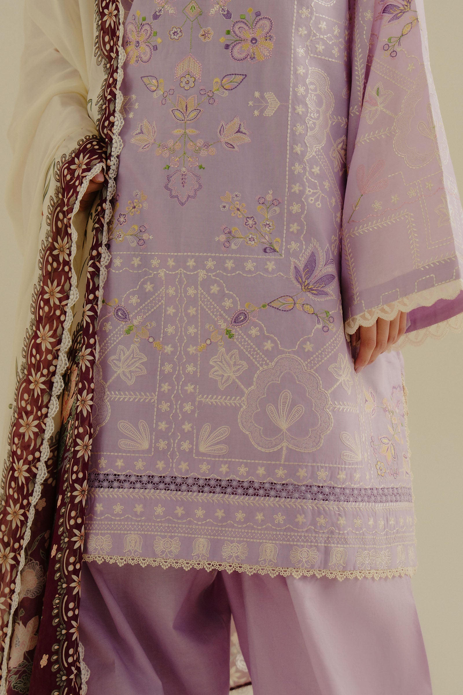 Coco Lawn Drop 2 Embroidered Eid Collection 2025 | Nyssa-10B