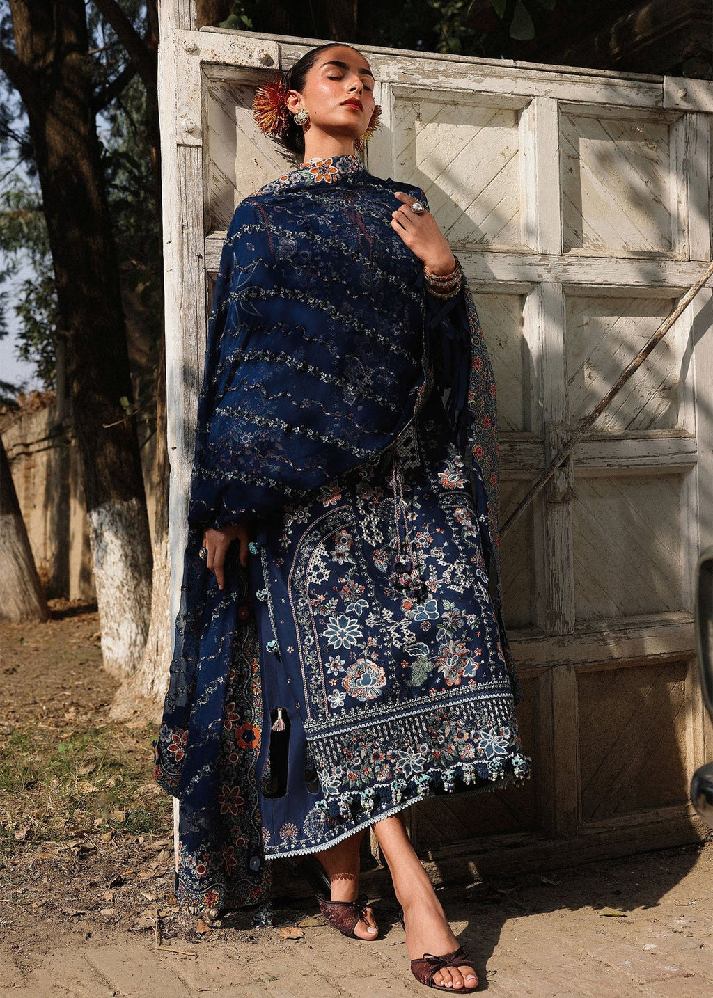 Hussain Rehar Kalabagh Luxury Lawn Unstitched Collection 2026 | D#80 AMALFI - Mirha Fashion