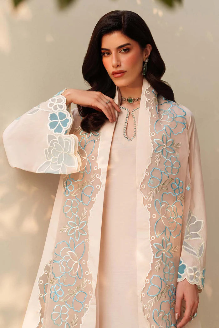 Zarif Exclusive Tabeer the Silk Edit Unstitched Collection 2026 | 02 FLORIELLE - Mirha Fashion