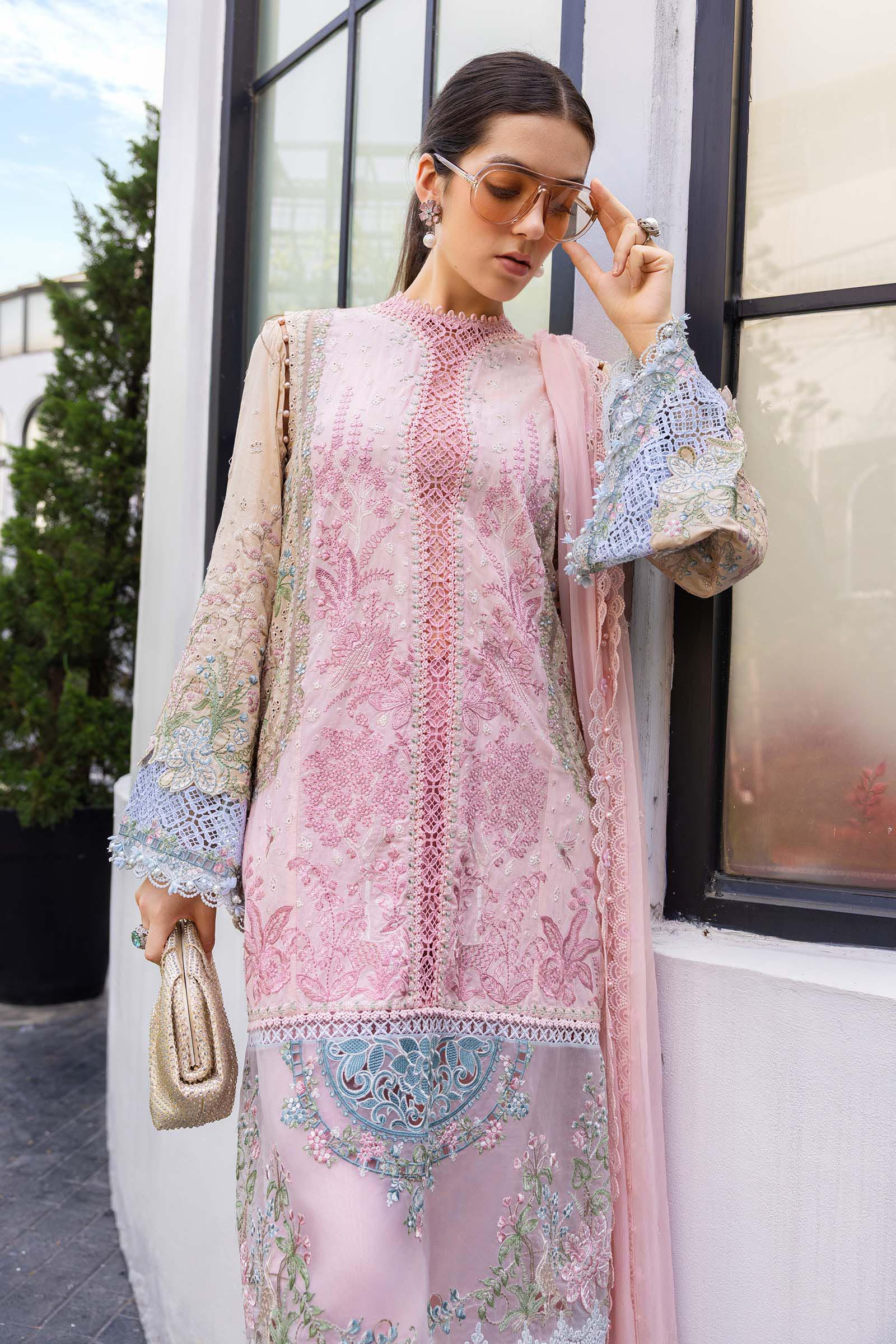 Maria B Luxury Lawn Eid Vol-26 Unstitched Collection 2026 | D09 - Mirha Fashion