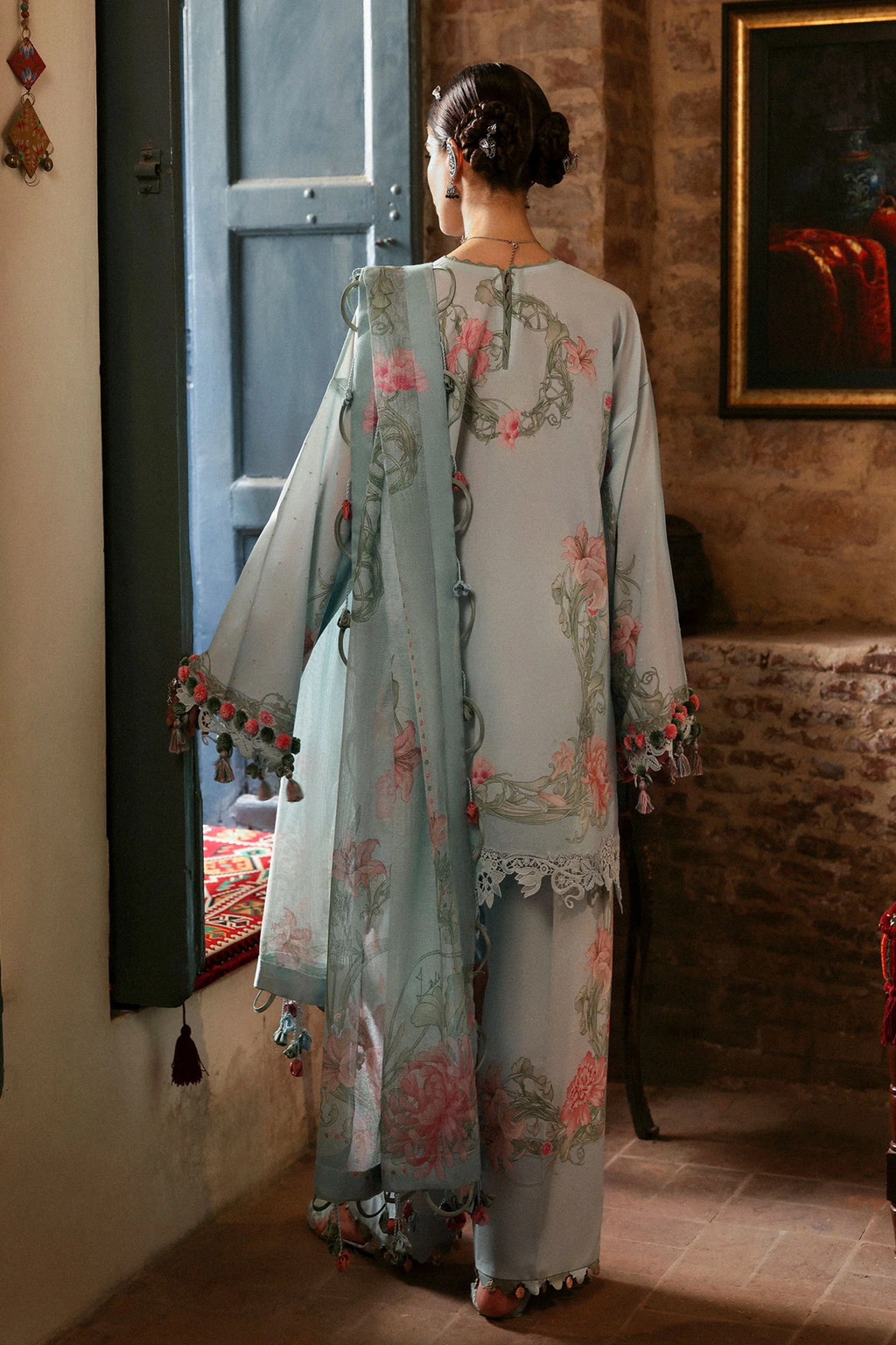 Zaha Festive Unstitched |Khushbo ZF-25-09 - Mirha Fashion