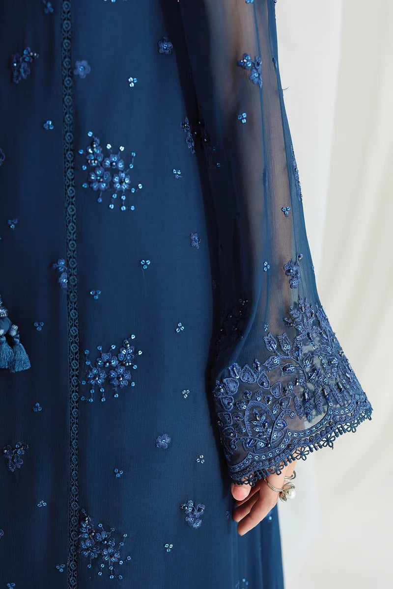 Qalamkar Luxury Chiffon Unstitched Collection | QCC-02 SHIREEN