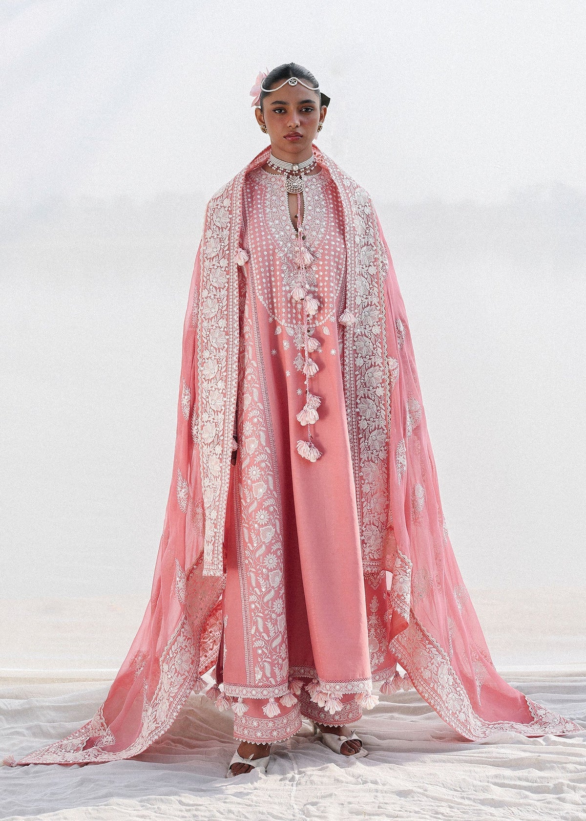 Hussain Rehar Kalabagh Luxury Lawn Unstitched Collection 2026 | D#1244 SORTI - Mirha Fashion