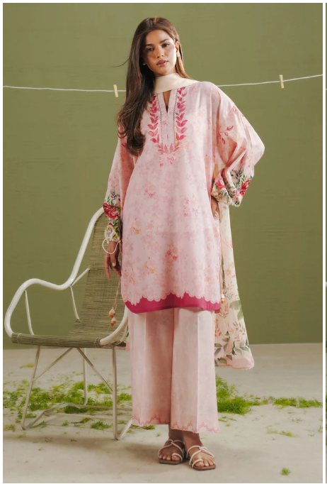Coco By Zara Shahjahan Prints Drop-one Unstitched Collection 2026 | 8-B AYLA - Mirha Fashion
