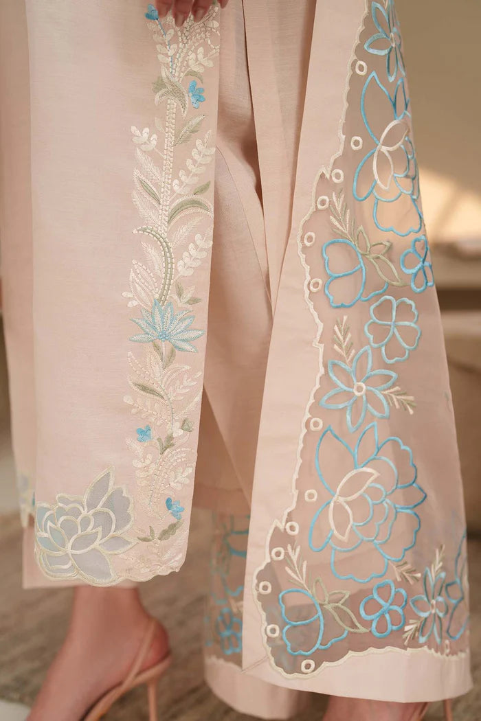 Zarif Exclusive Tabeer the Silk Edit Unstitched Collection 2026 | 02 FLORIELLE - Mirha Fashion