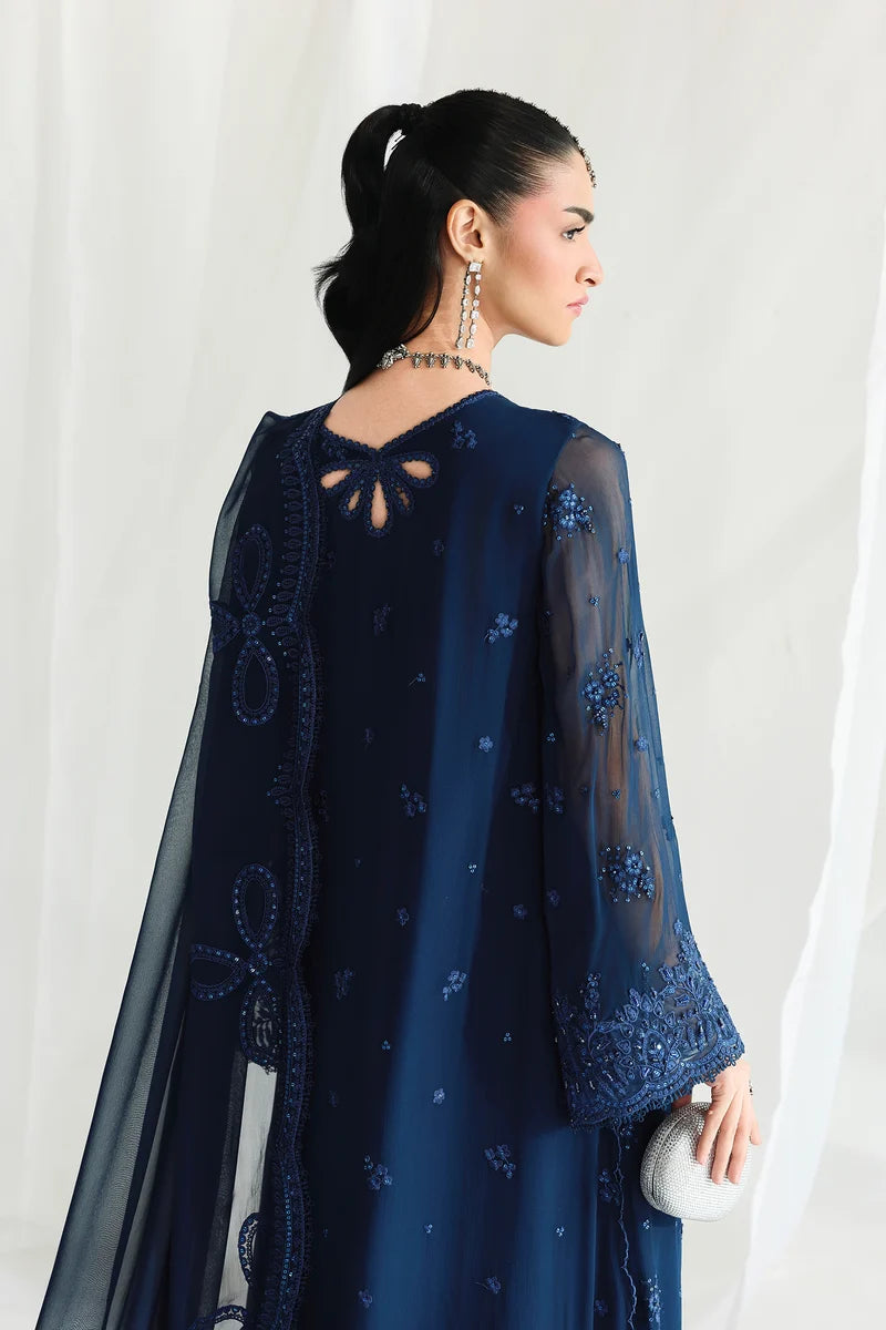 Qalamkar Luxury Chiffon Unstitched Collection | QCC-02 SHIREEN