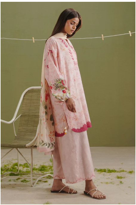 Coco By Zara Shahjahan Prints Drop-one Unstitched Collection 2026 | 8-B AYLA - Mirha Fashion