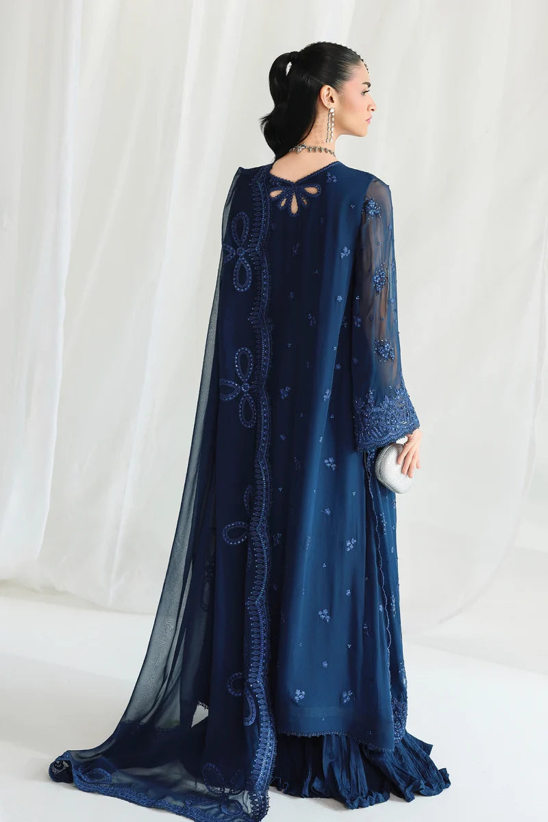 Qalamkar Luxury Chiffon Unstitched Collection | QCC-02 SHIREEN