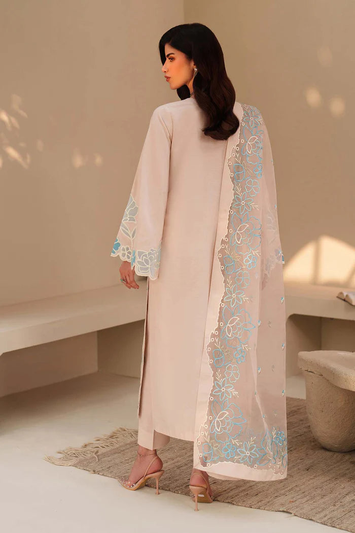 Zarif Exclusive Tabeer the Silk Edit Unstitched Collection 2026 | 02 FLORIELLE - Mirha Fashion