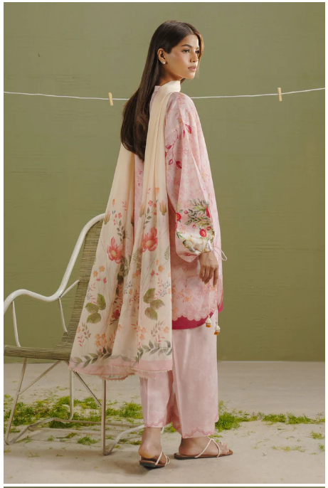 Coco By Zara Shahjahan Prints Drop-one Unstitched Collection 2026 | 8-B AYLA - Mirha Fashion