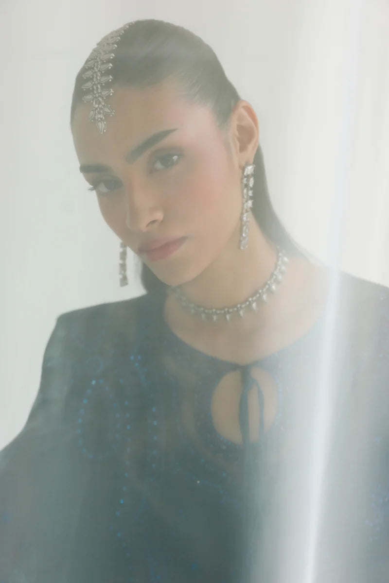 Qalamkar Luxury Chiffon Unstitched Collection | QCC-02 SHIREEN