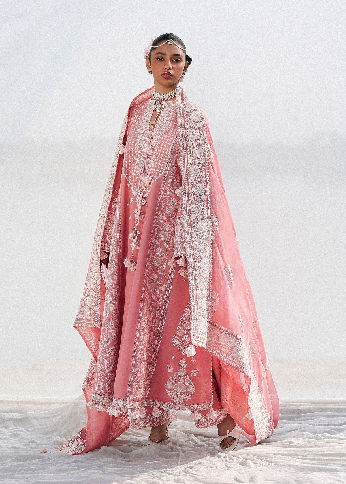 Hussain Rehar Kalabagh Luxury Lawn Unstitched Collection 2026 | D#1244 SORTI - Mirha Fashion