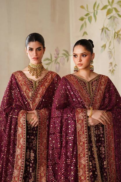 Baroque Chantelle Formal 3PCS Unstitched Collection 2025 | V-14-D05