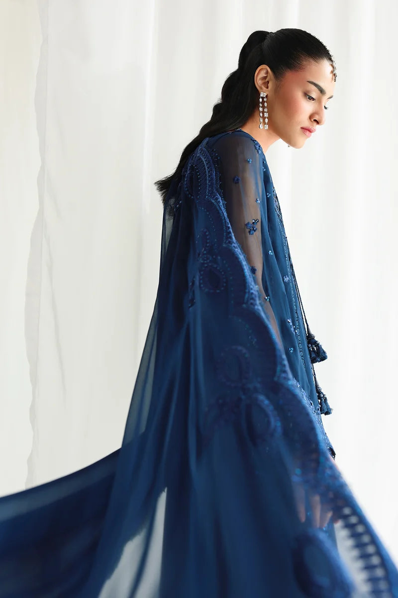 Qalamkar Luxury Chiffon Unstitched Collection | QCC-02 SHIREEN