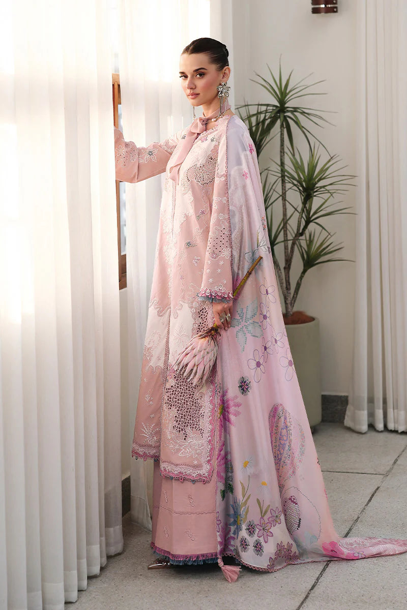 Qalamkar Chikankari Eid Edit Unstitched Collection 2026 | NOURA - Mirha Fashion