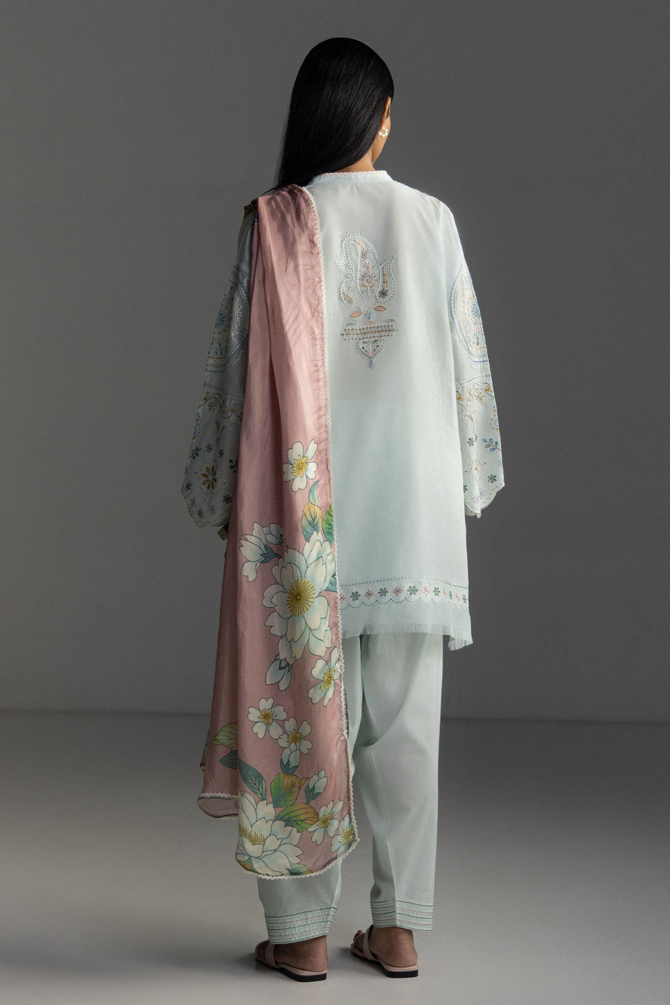 Coco By Zara Shahjahan Emb Lawn V1 Unstitched Collection 2026 | VEYA 7-B - Mirha Fashion