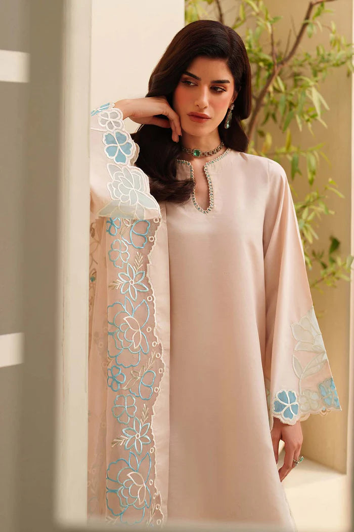 Zarif Exclusive Tabeer the Silk Edit Unstitched Collection 2026 | 02 FLORIELLE - Mirha Fashion