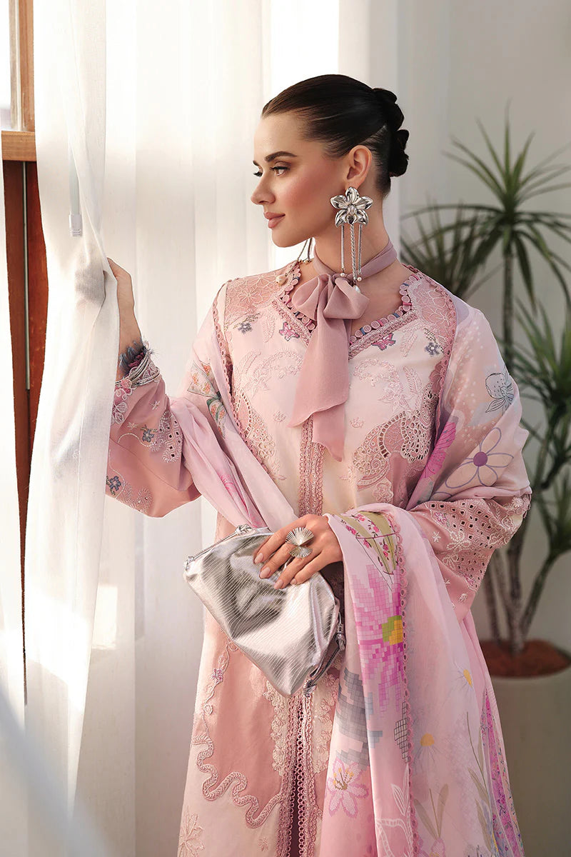 Qalamkar Chikankari Eid Edit Unstitched Collection 2026 | NOURA - Mirha Fashion