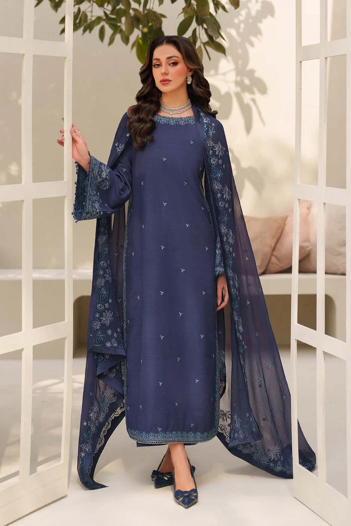 Zarif Exclusive Tabeer the Silk Edit Unstitched Collection 2026 | 09 ANAABI - Mirha Fashion