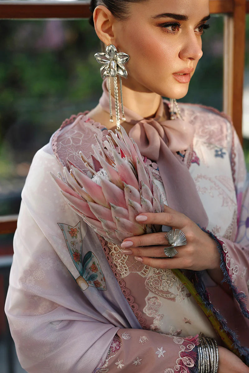 Qalamkar Chikankari Eid Edit Unstitched Collection 2026 | NOURA - Mirha Fashion