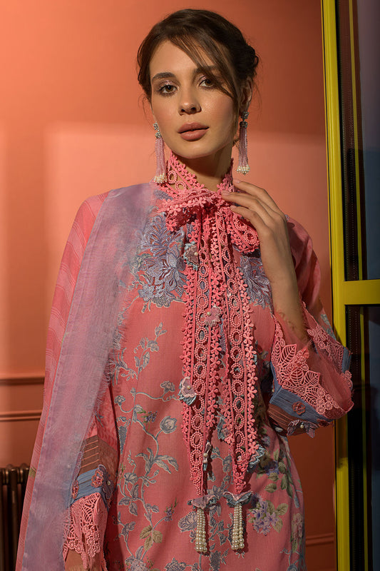 "Sobia Nazir Vital Lawn Collection -  6B - 2024 " - Mirha Fashion