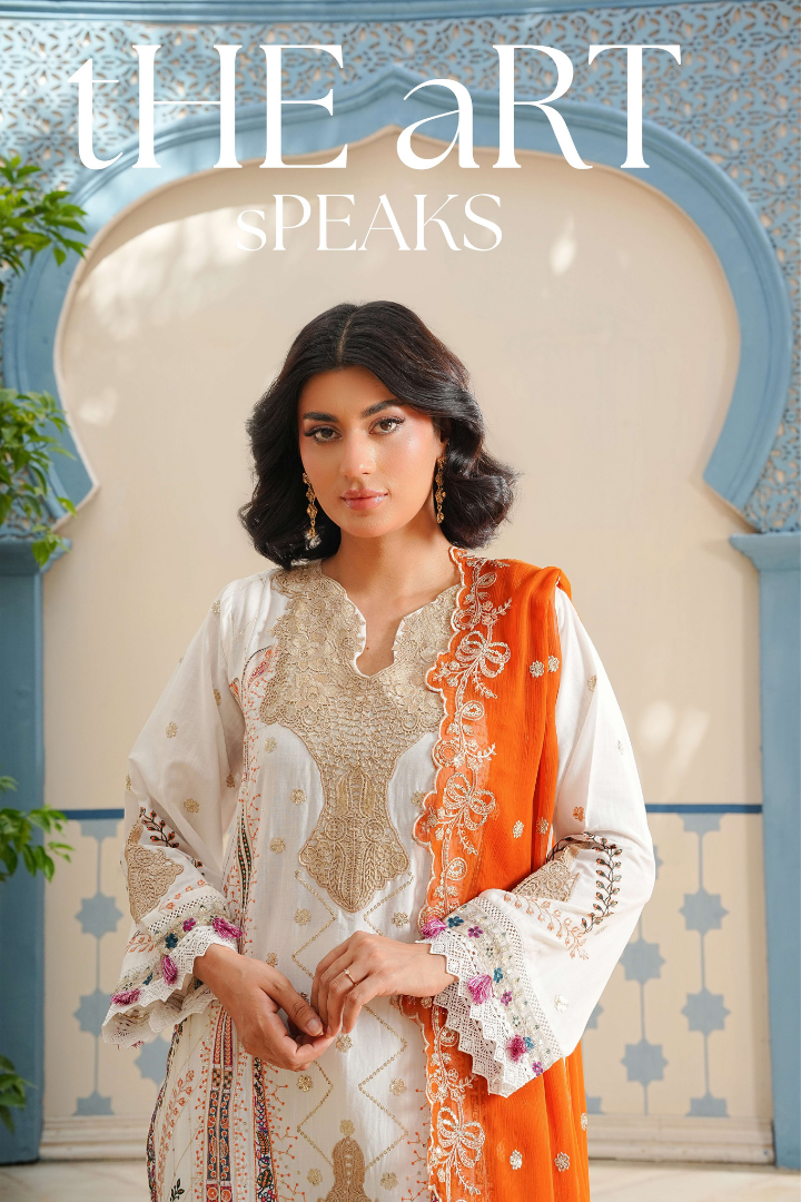 Shaanse Luxury Cotton Lumiere Drop-1 Ready to Wear Collection 2026 | White
