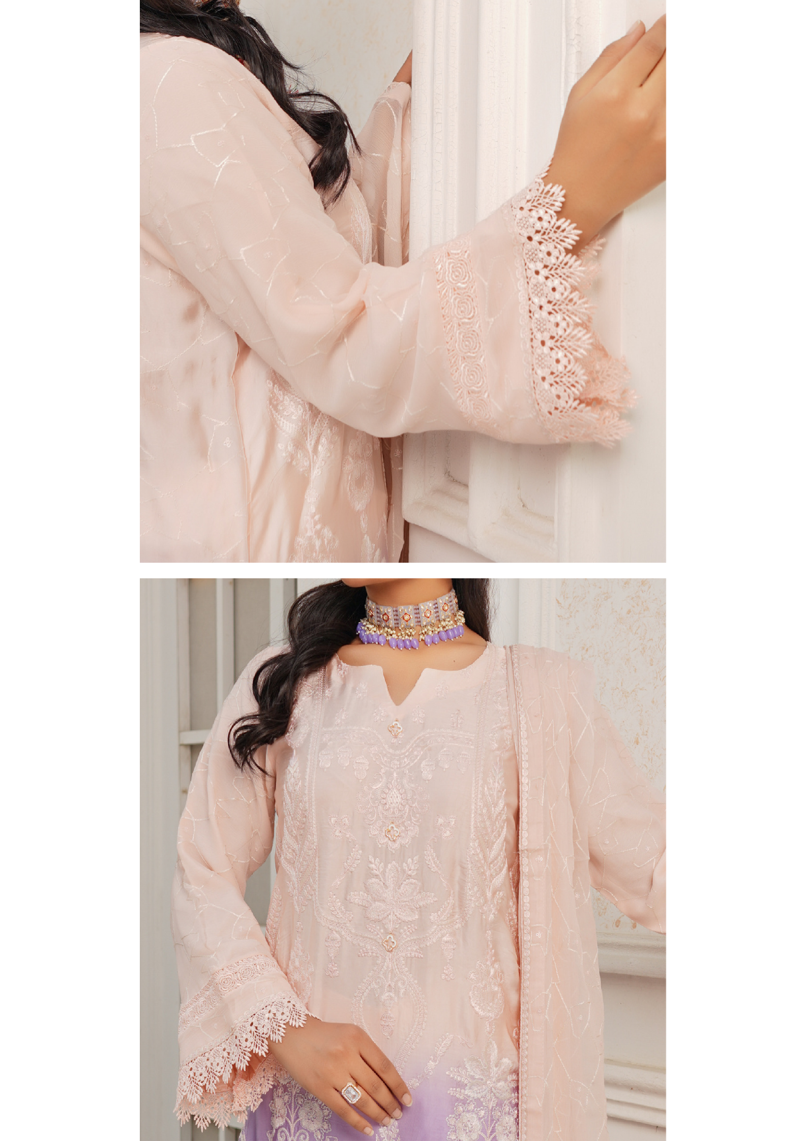 Agha Noor Silk Ready to Wear Collection Nov-2025 | Tea Pink