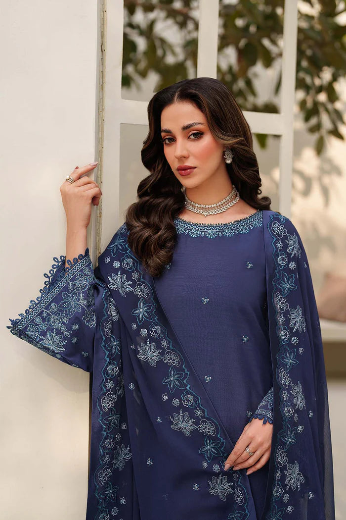 Zarif Exclusive Tabeer the Silk Edit Unstitched Collection 2026 | 09 ANAABI - Mirha Fashion