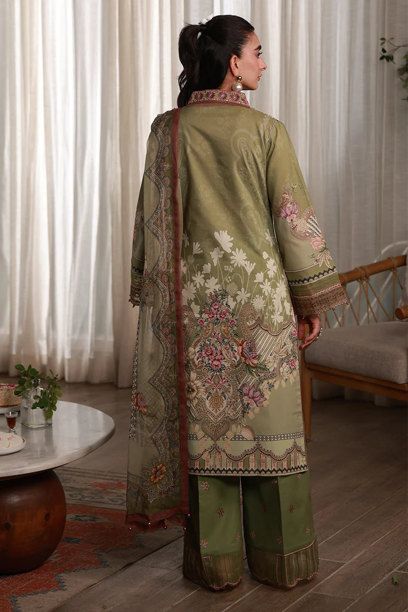 Gulaal Lawn Collection Volume-1 Unstitched Collection 2026 | D12 ALMA - Mirha Fashion