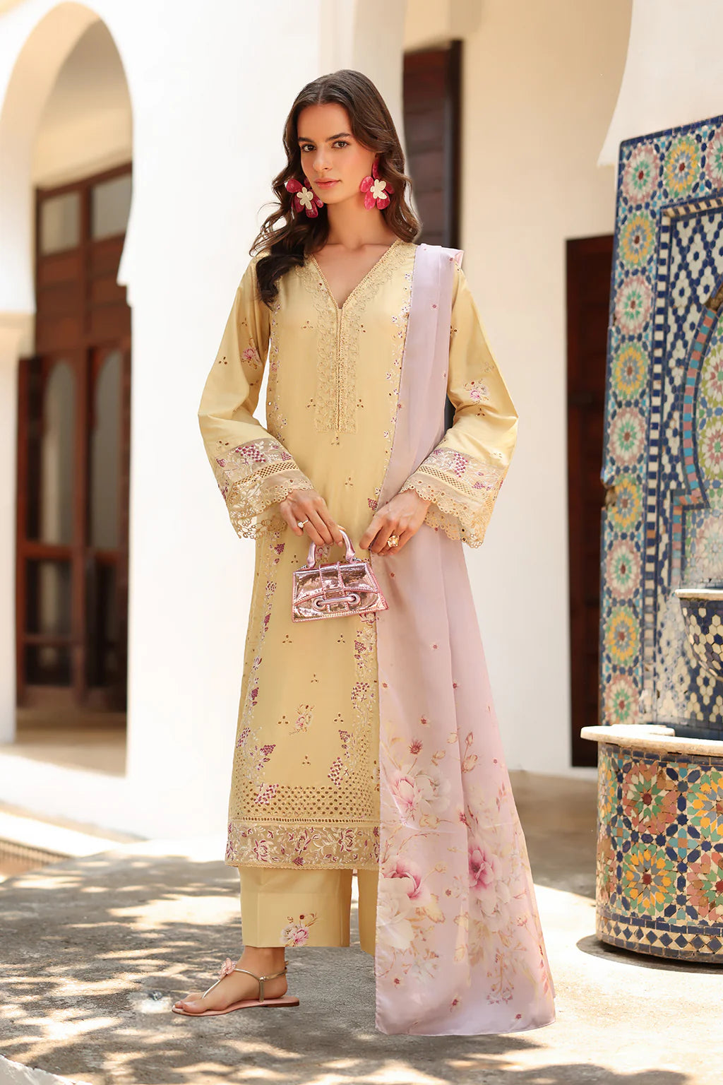 Iznik Spring Summer Unstitched Collection 2026 |SS-11 - Mirha Fashion
