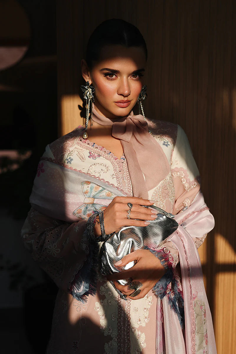 Qalamkar Chikankari Eid Edit Unstitched Collection 2026 | NOURA - Mirha Fashion
