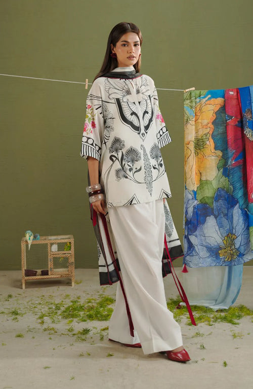 Coco By Zara Shahjahan Prints Drop-one Unstitched Collection 2026 | 10-A RAYA - Mirha Fashion
