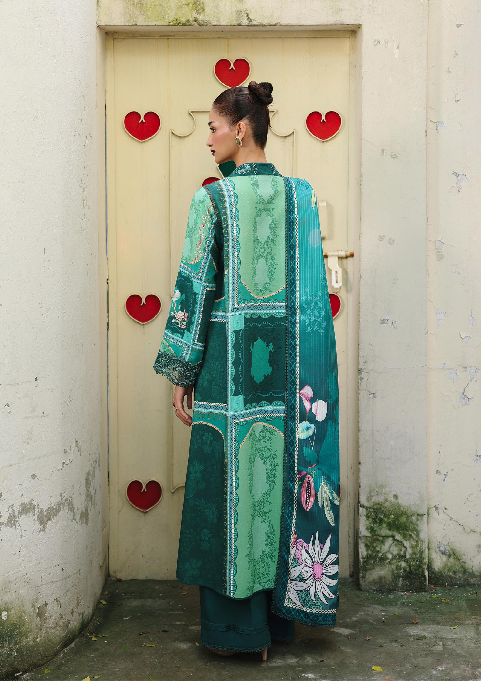 Qalamkar Qprints Winter 3PCS Unstitched Collection 2025 QW 08 B | Anika