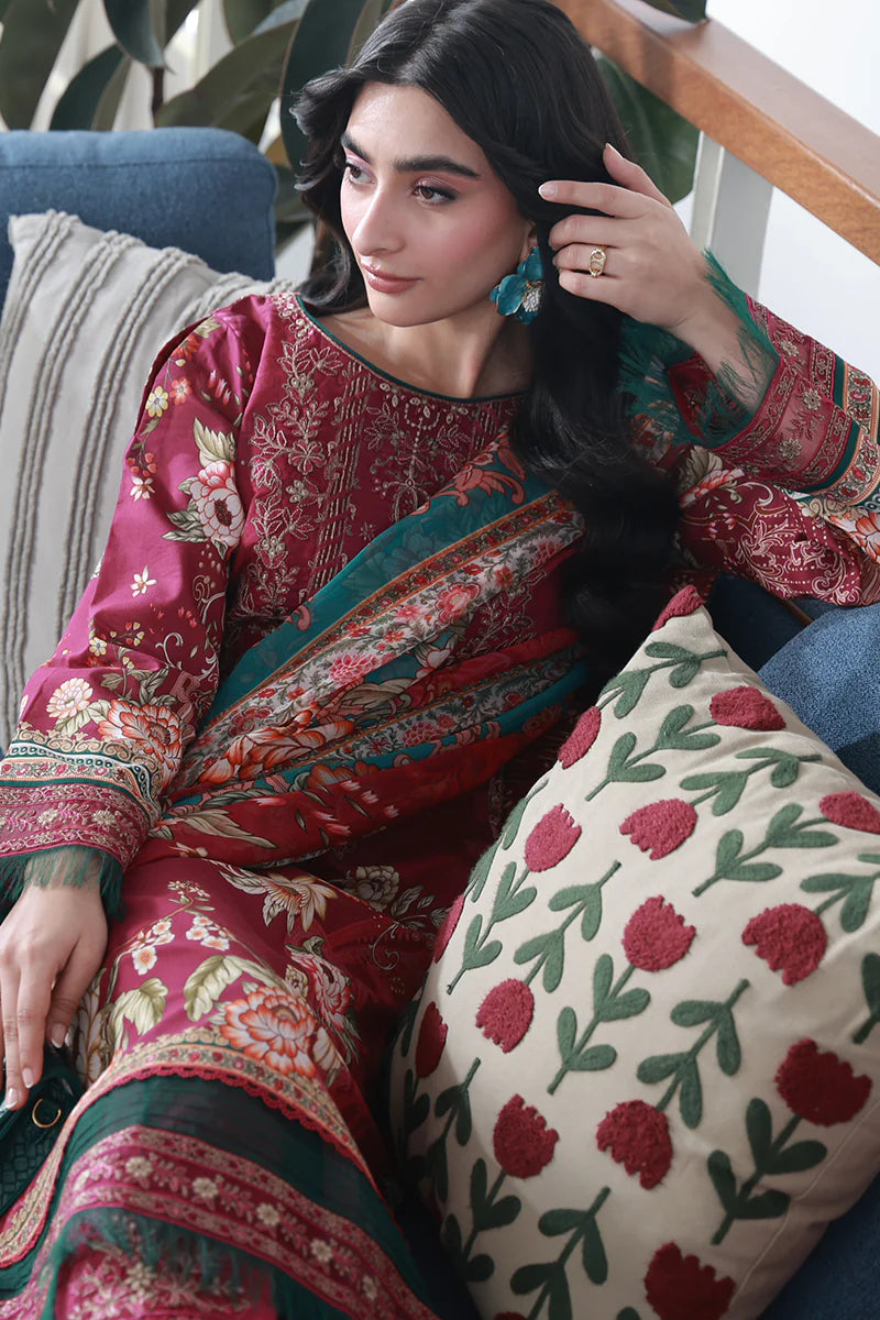 Gulaal Lawn Collection Volume-1 Unstitched Collection 2026 | D8 HILYN - Mirha Fashion