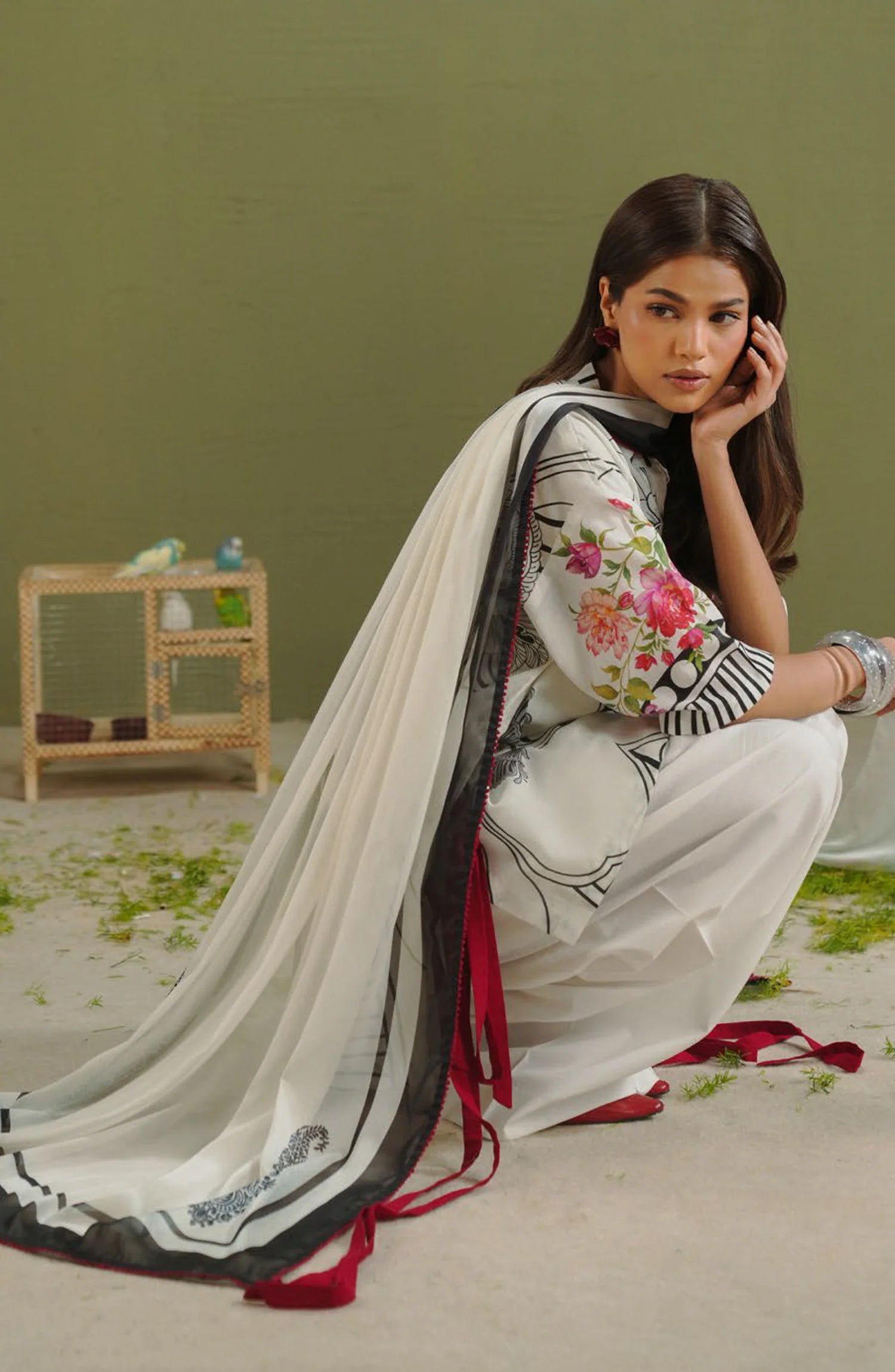 Coco By Zara Shahjahan Prints Drop-one Unstitched Collection 2026 | 10-A RAYA - Mirha Fashion