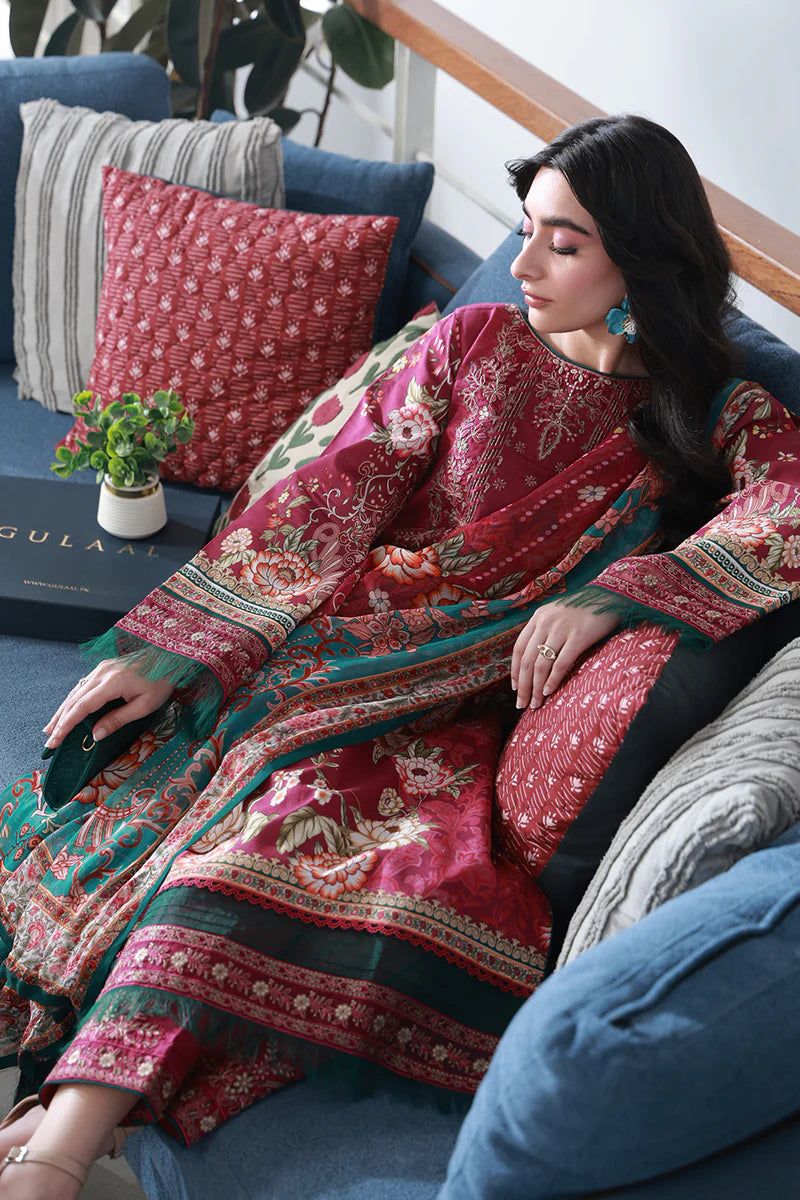 Gulaal Lawn Collection Volume-1 Unstitched Collection 2026 | D8 HILYN - Mirha Fashion