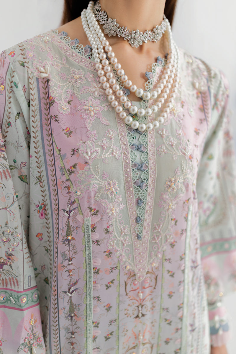 Qalamkar Lux Silk 2025 LK 07 | IDA