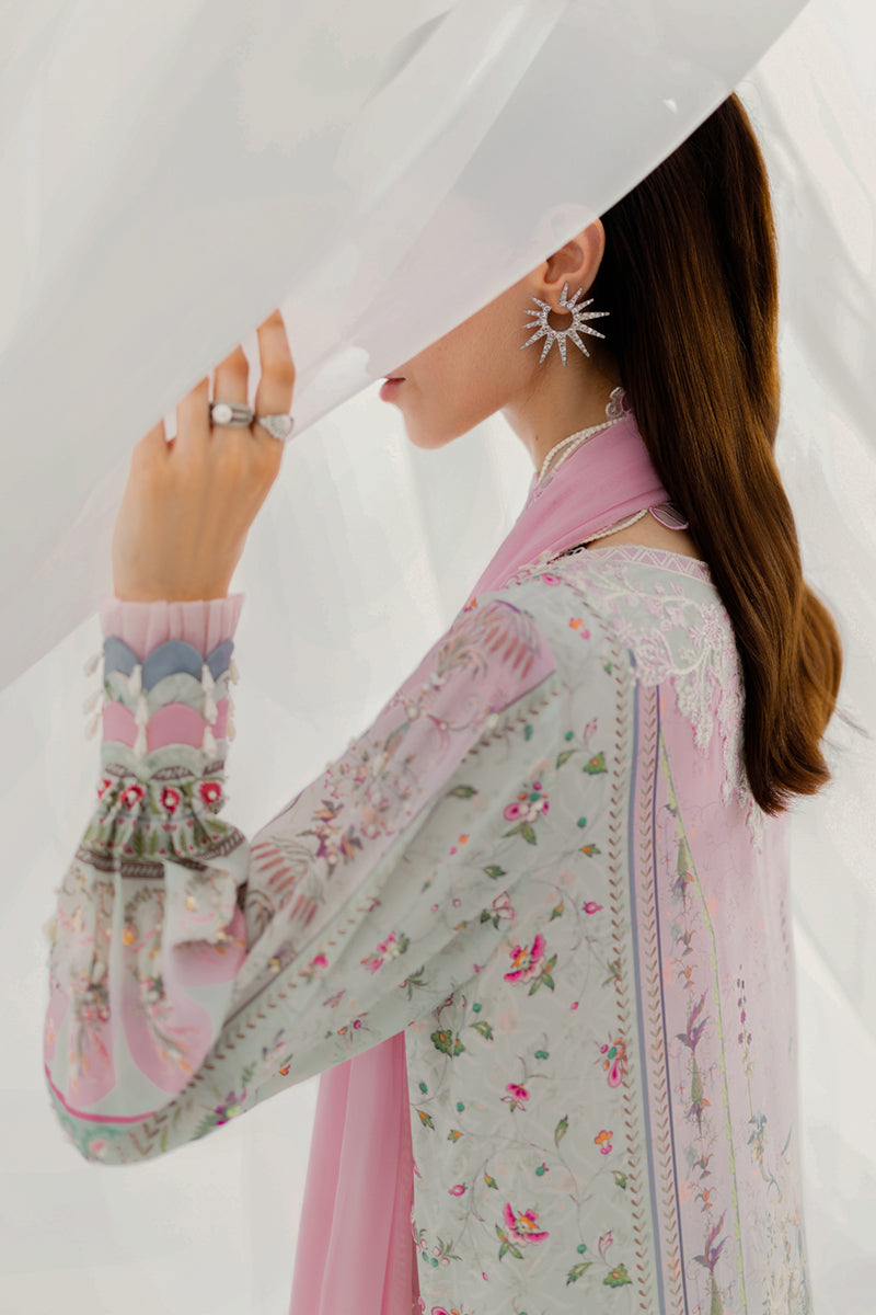 Qalamkar Lux Silk 2025 LK 07 | IDA