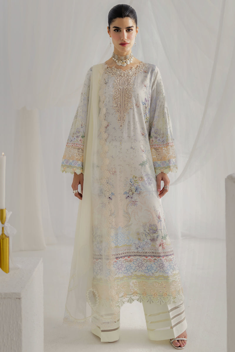 Qalamkar Lux Silk 2025 LK 02 | ROISIN