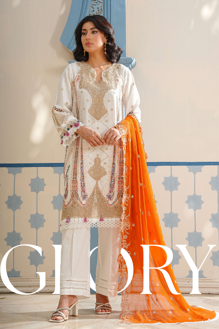 Shaanse Luxury Cotton Lumiere Drop-1 Ready to Wear Collection 2026 | White