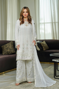 Agha Noor Shein Chiffon Ready to Wear Collection 2026 | White