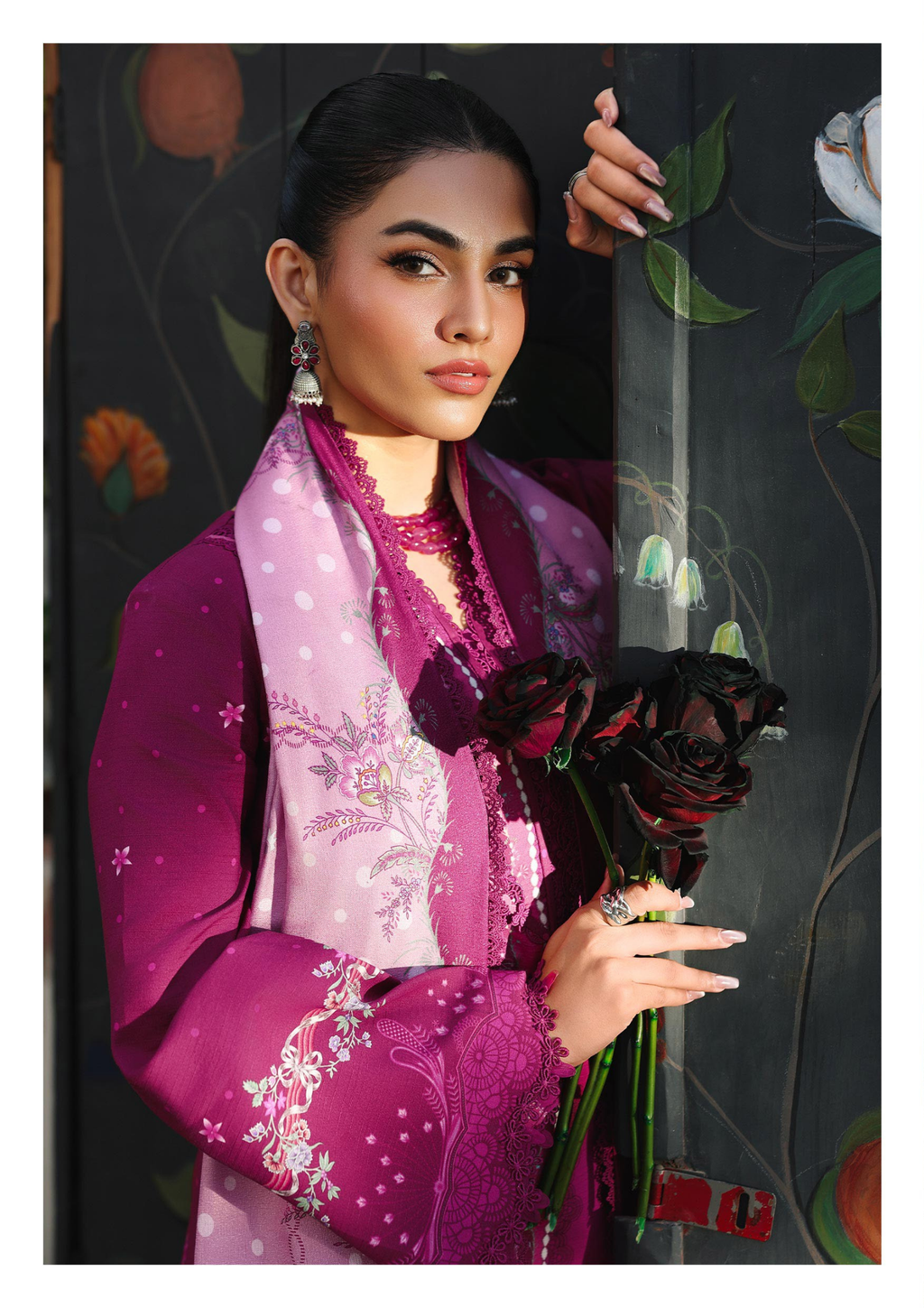 Qalamkar Qprints Winter 3PCS Unstitched Collection 2025 QW 01 B | Joris - Mirha Fashion