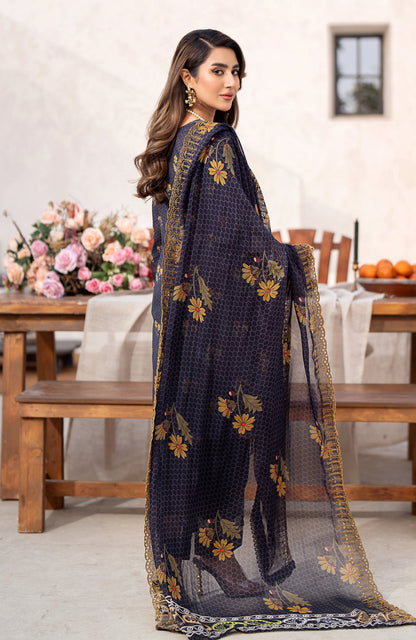 AL Zohaib Sunshine Bloom Embroidered Cutwork | SBC-008