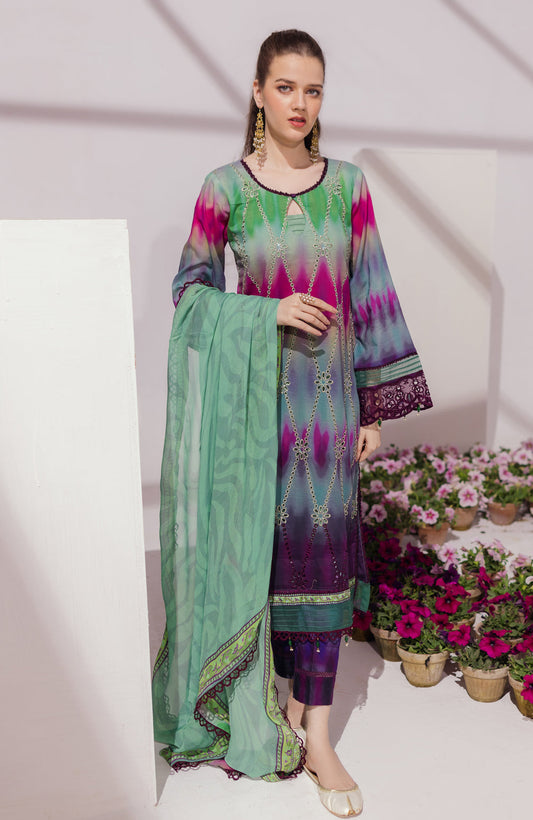 AL Zohaib Sunshine Bloom Printkari Lawn Collection 2024 | 8