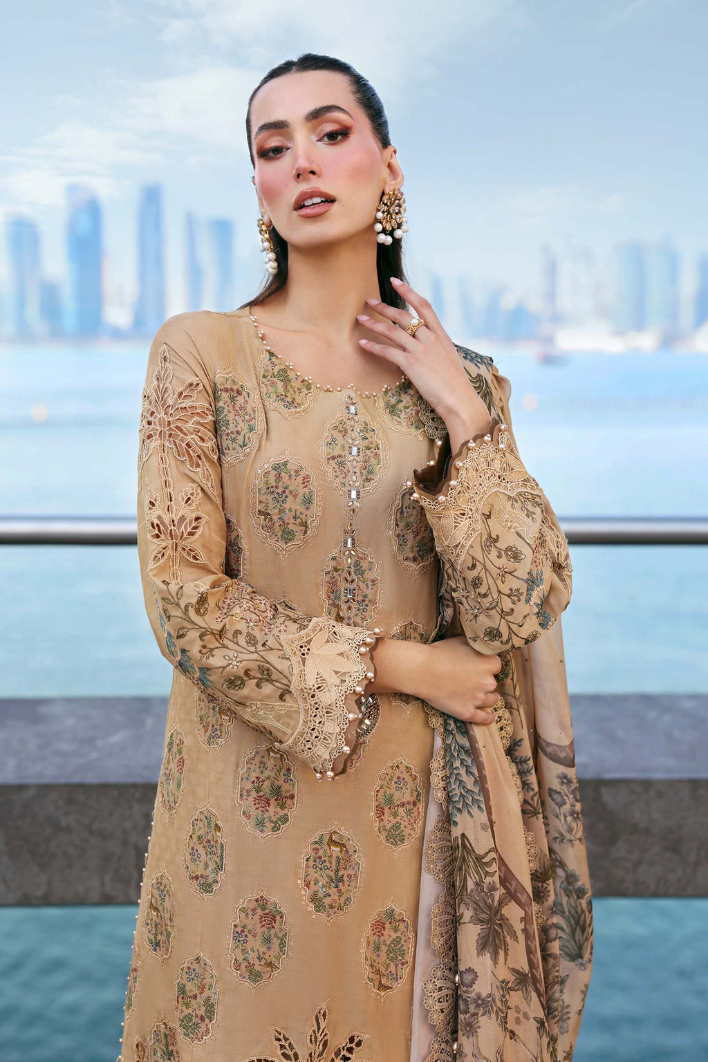 Maria B Luxury Lawn 3PCS Unstitched Collection 2026 | 5A - Mirha Fashion