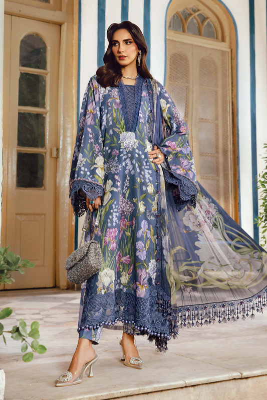 Maria B Mprints Fall Edit 3 PCS Unstitched 2025 | 8B